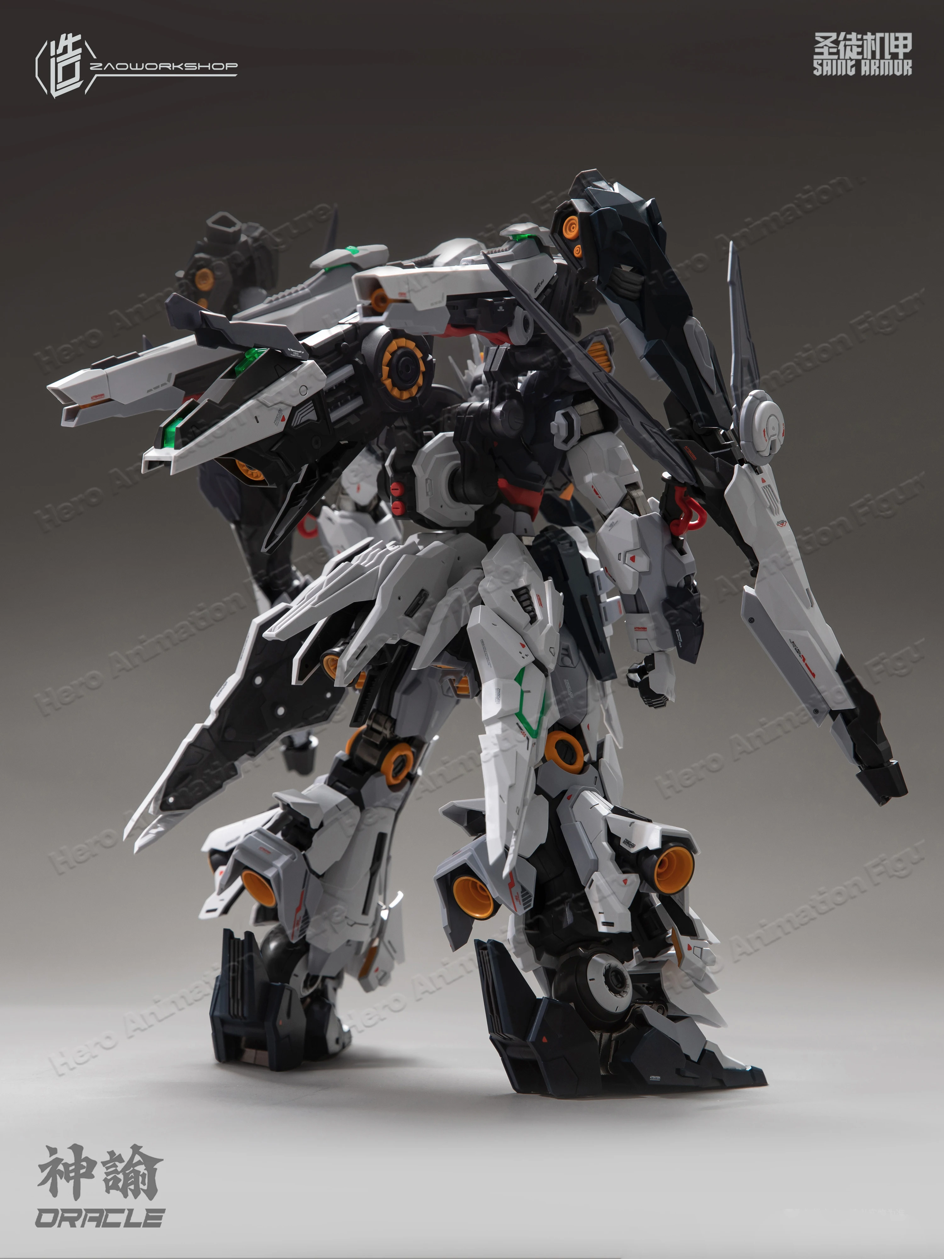 

In Stock ZHAO-ZAOWORKSHOP DRACLE 1/100 Alloy Skeleton Assembly Model Anime Action Figure Toy Model Kit Assembly Toy Collection