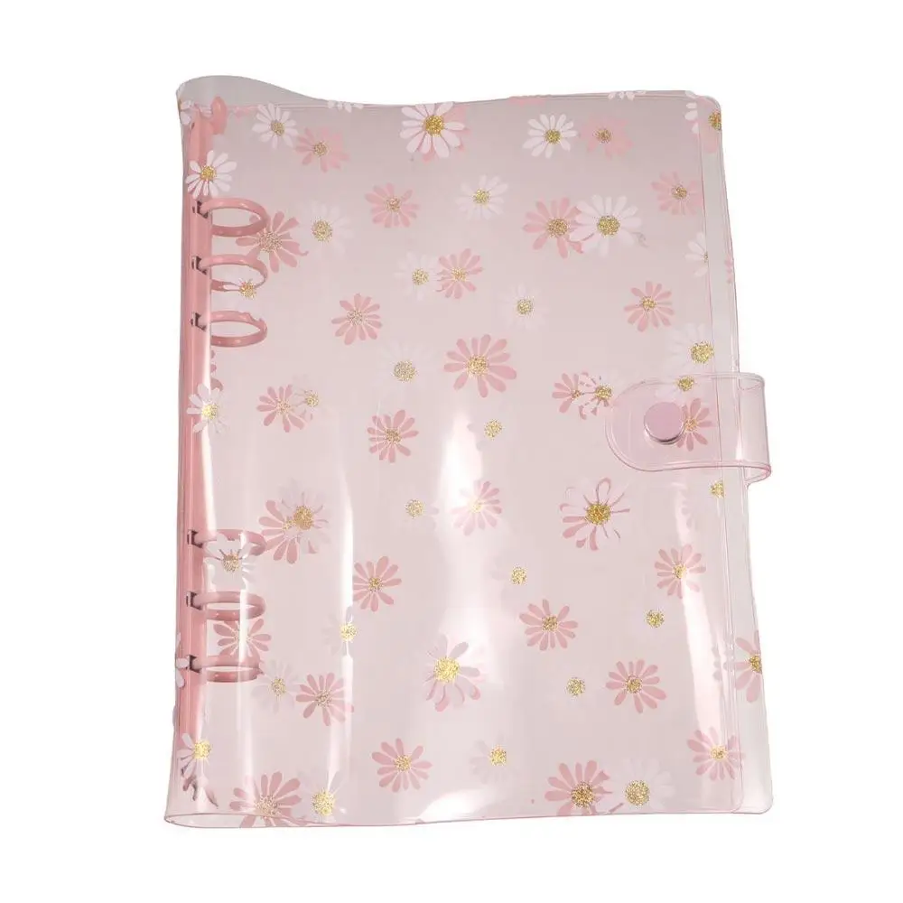 Leaf Ring 6 Hole Little Daisy Student Stationery Daisy Notebook Binder Notebook Cover Binder File Folder Literary Binder Shell