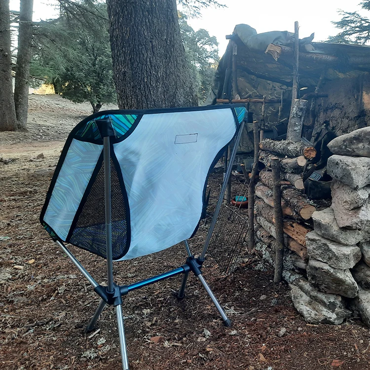 Portable Folding Camping Chair Lightweight Moon Chair Outdoor Fishing Chair Manufacturer view 5