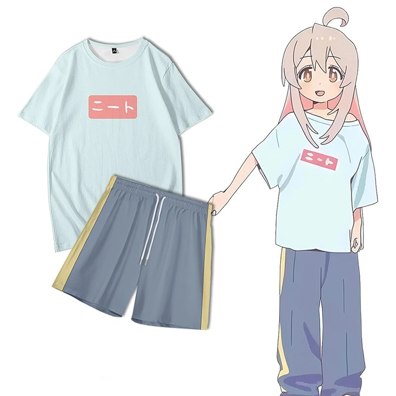 Onimai impresión 3D: ¡soy tu hermana! Camiseta de manga corta con cuello redondo para hombre y mujer, camisa divertida con estampado de Oyama Mahiro, Cosplay de verano