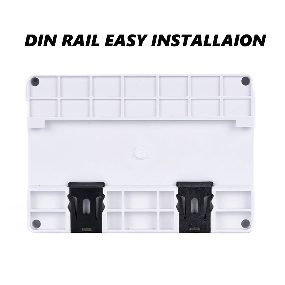 DTS2626 Display LCD digitale su guida DIN 380V Fase 4 fili Watt elettrico Misuratore di energia Wattmetro di tensione kWh 3X10 100A AC