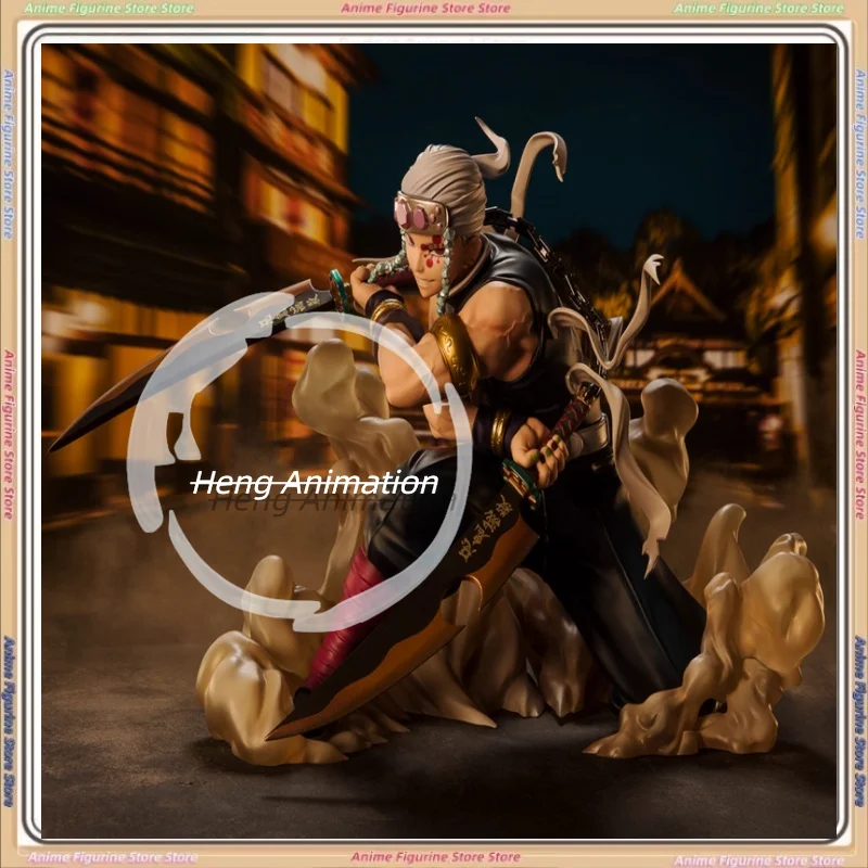 

Bandai Zero Sound Column: Uzui Tengen Demon Slayer: Kimetsu No Yaiba - Модный коллекционный класс Hanamachi Arc