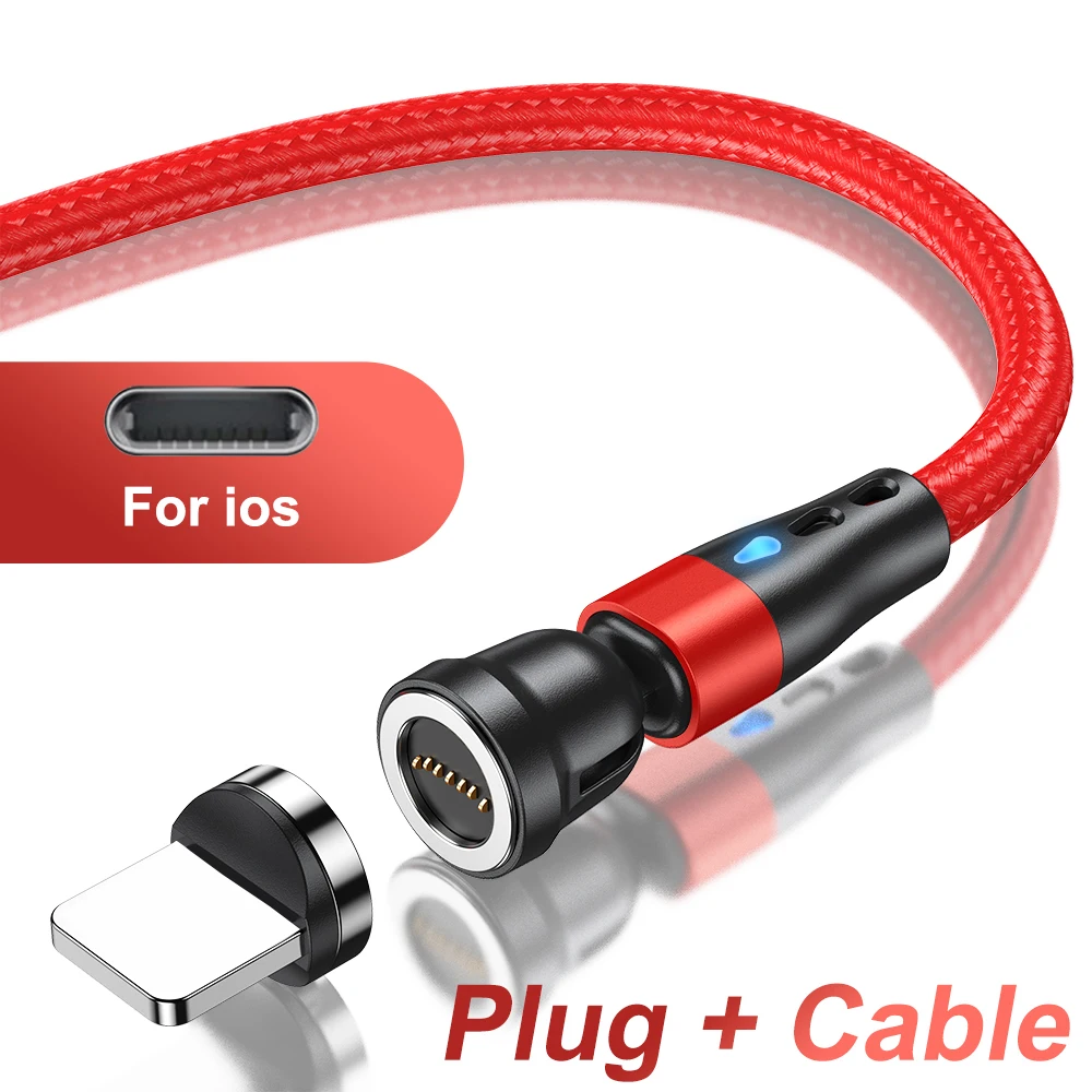 AUFU 7Pin 5A Magnetische Typ C Kabel Für Xiaomi POCO Redmi Magnet Schnelle Lade Draht Für iPhone iPad Samsung Micro USB Daten kabel