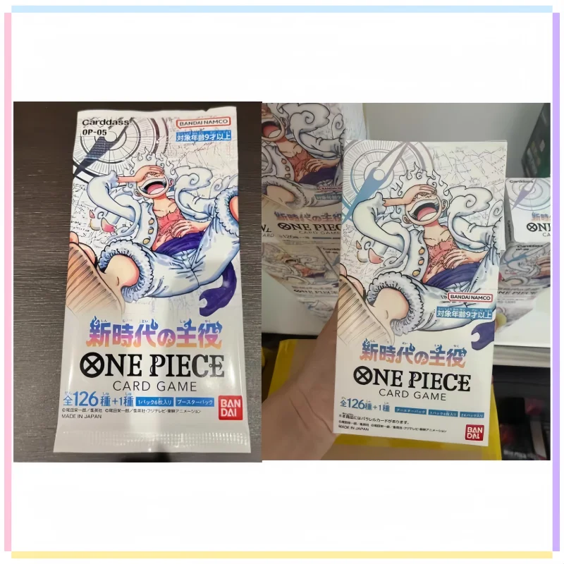 Original BANDAI ONE PIECE OP-05 Kartenspiel Awakening of The New Era Booster BOX TCG JAPAN Anime Collection Versiegelte Kartenspielzeug