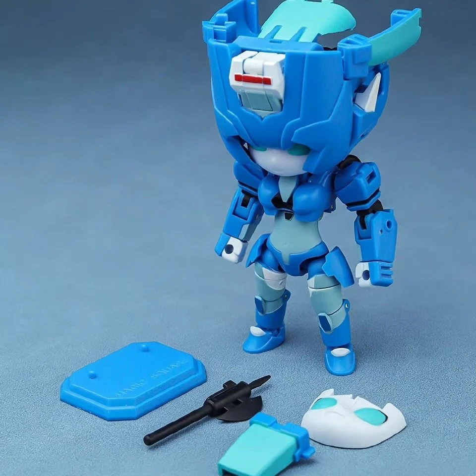 IN STOCK Transformation Magic Square MS-TOY MS-G03 MSG03 BLUEBERRY GIRL Mini Action Figure Model Statue Collection Toy