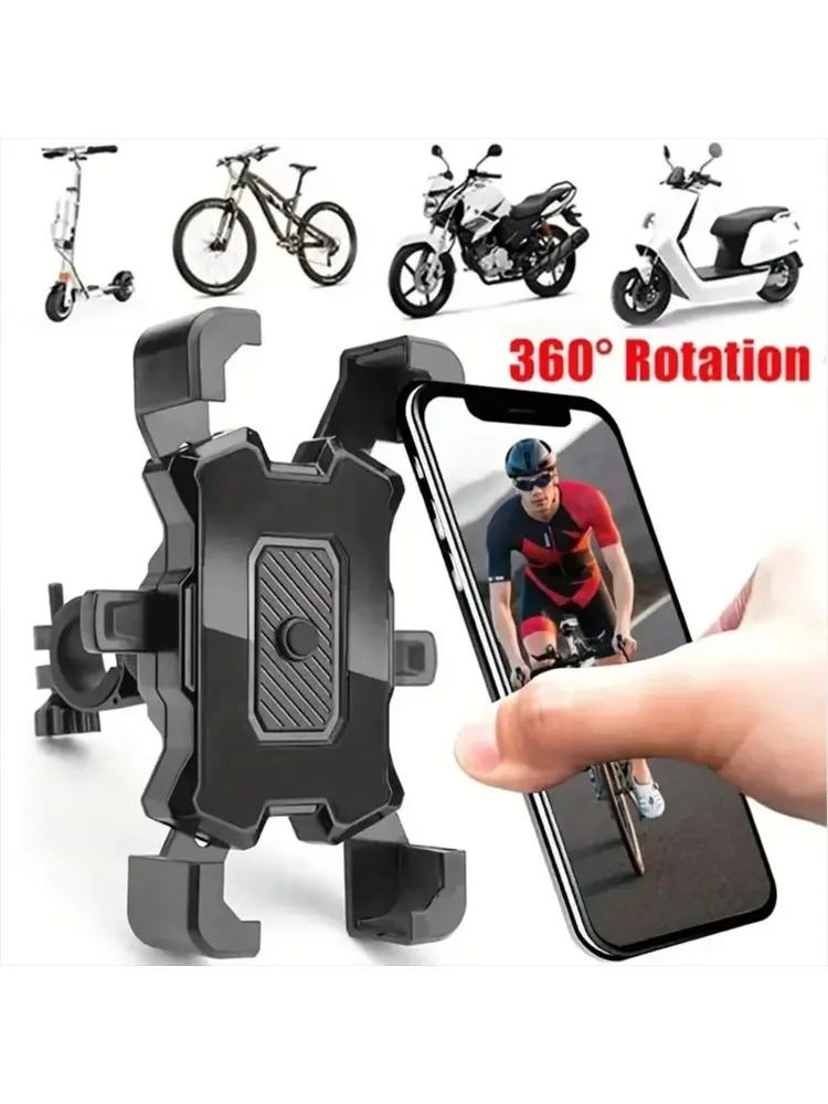 AliExpress XMSJ Riding MTB Bike Moto Motorcycle Stand New 360° Rotatable Bicycle Phone Holder for iPhone Xiaomi Bracket Non-slip Cycling