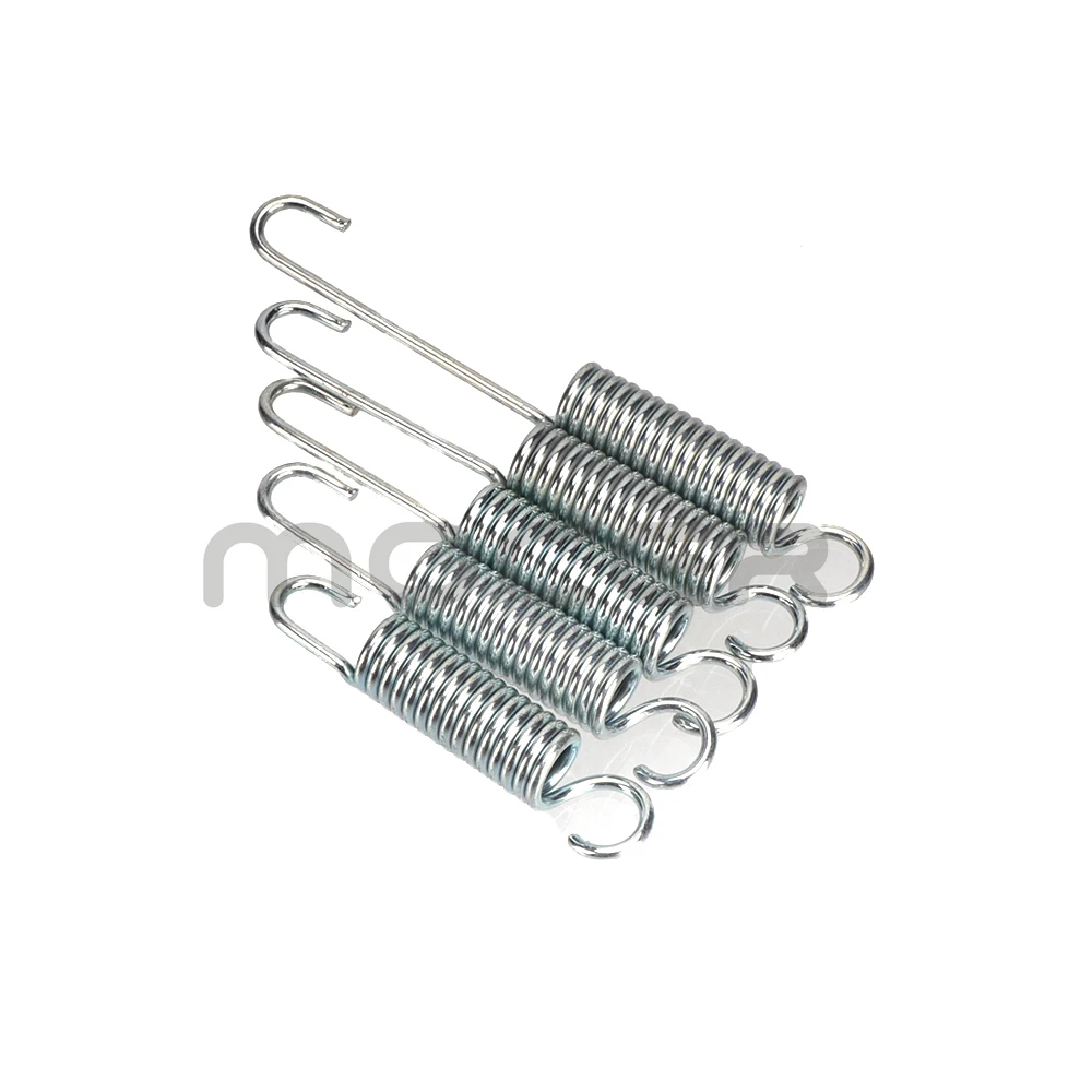 

Motorcycle Accessory Kickstand Kick Side Stand Spring Metal Kickstand Return Spring Replacement for Motorbike Silver