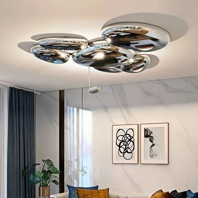 

Modern Geometric Led Chandelier Art Living Room Bedroom Entrance Hall Restaurant Hotel Decor Led Ceiling Lamp Lighting Fixture