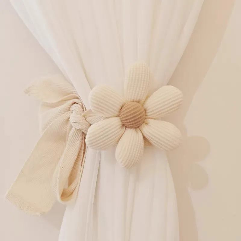 1PC Curtain Ties, Modern Flower Style Creative Curtain Rope Ties, Bedroom, Living Room, Home Curtain Decoration - Perfect Gift