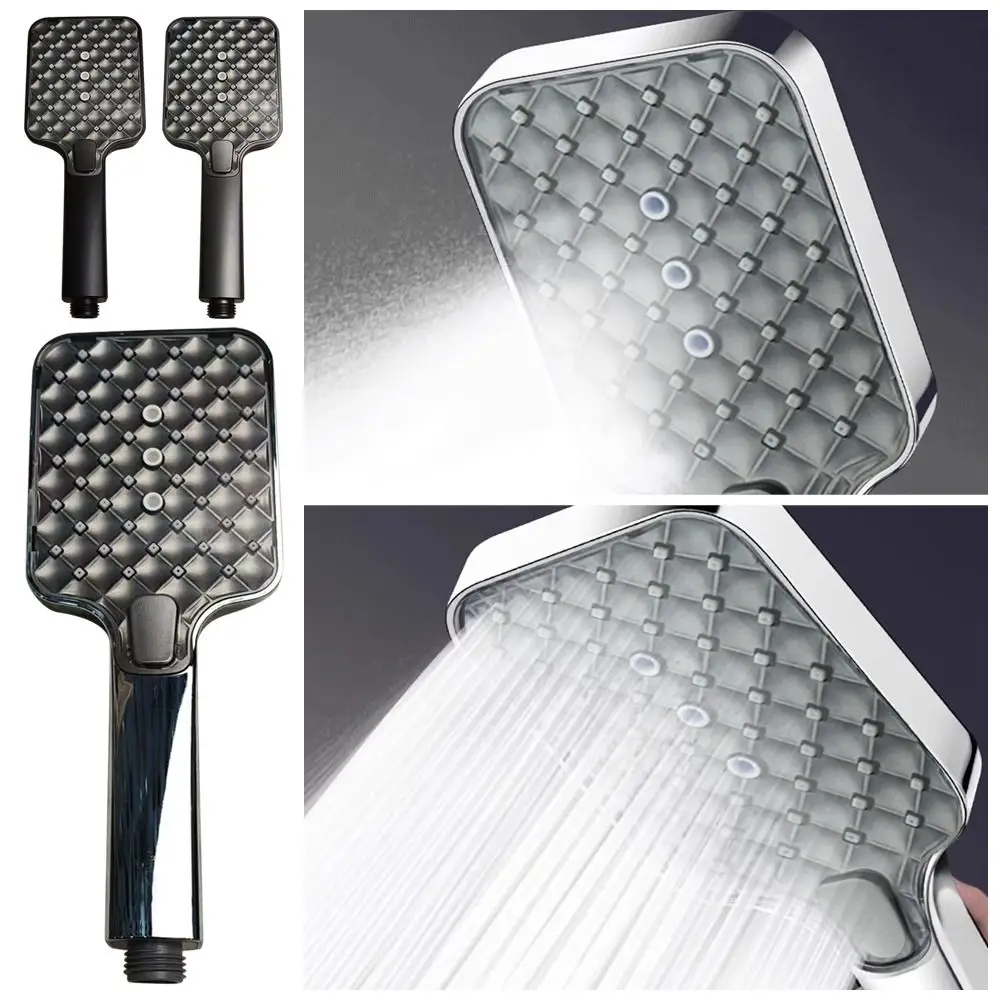 4 Modes Adjustable Shower Head High Pressure Multi-function Shower Sprayer Handheld Water-saving Sprinkler Bathroom Accessories