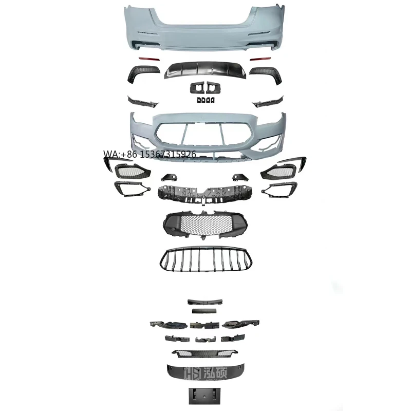 

Hot Selling Facelift Car Bumper 2013-2016 Old to New Bodykit Upgrade 2017-2021 Luxury Style Body Kit