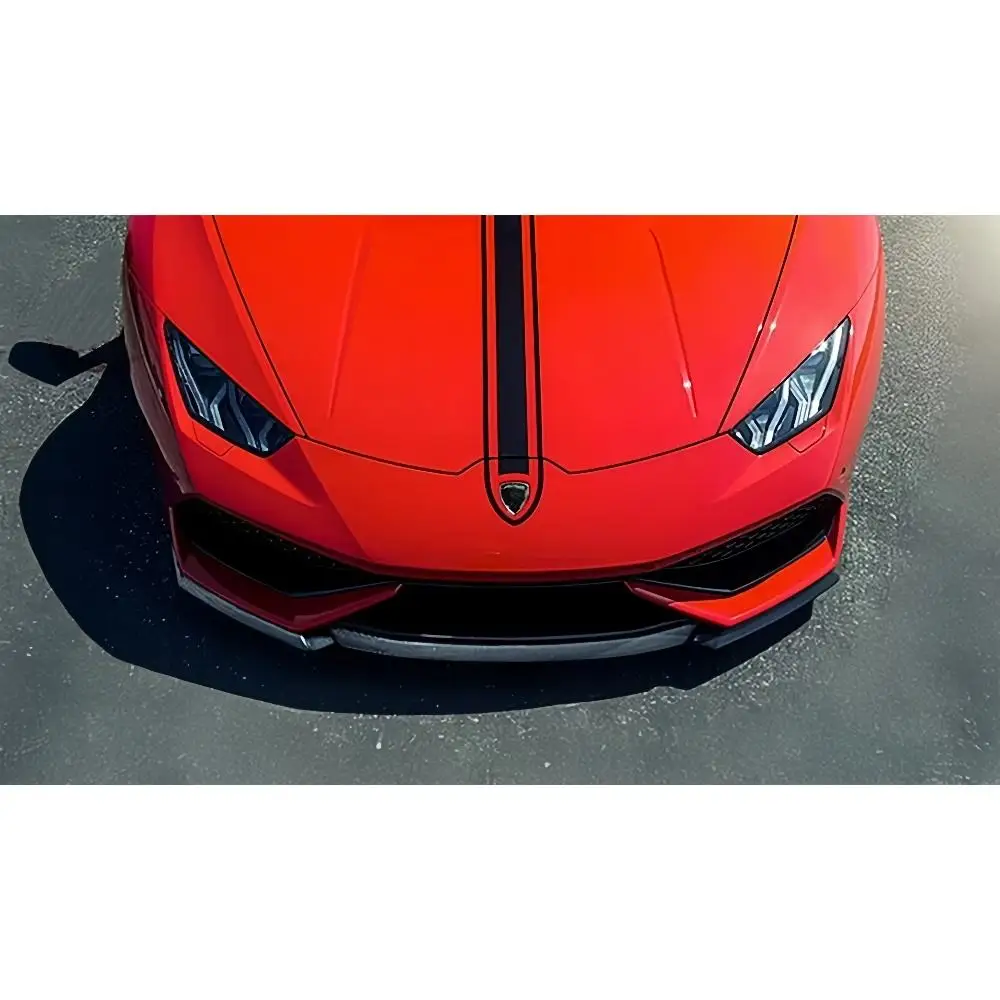 SV Style High-quality Dry Carbon Fiber Front Lip for Lamborghini LP610 with 6 Month Warranty-Retrofit/Upgrade