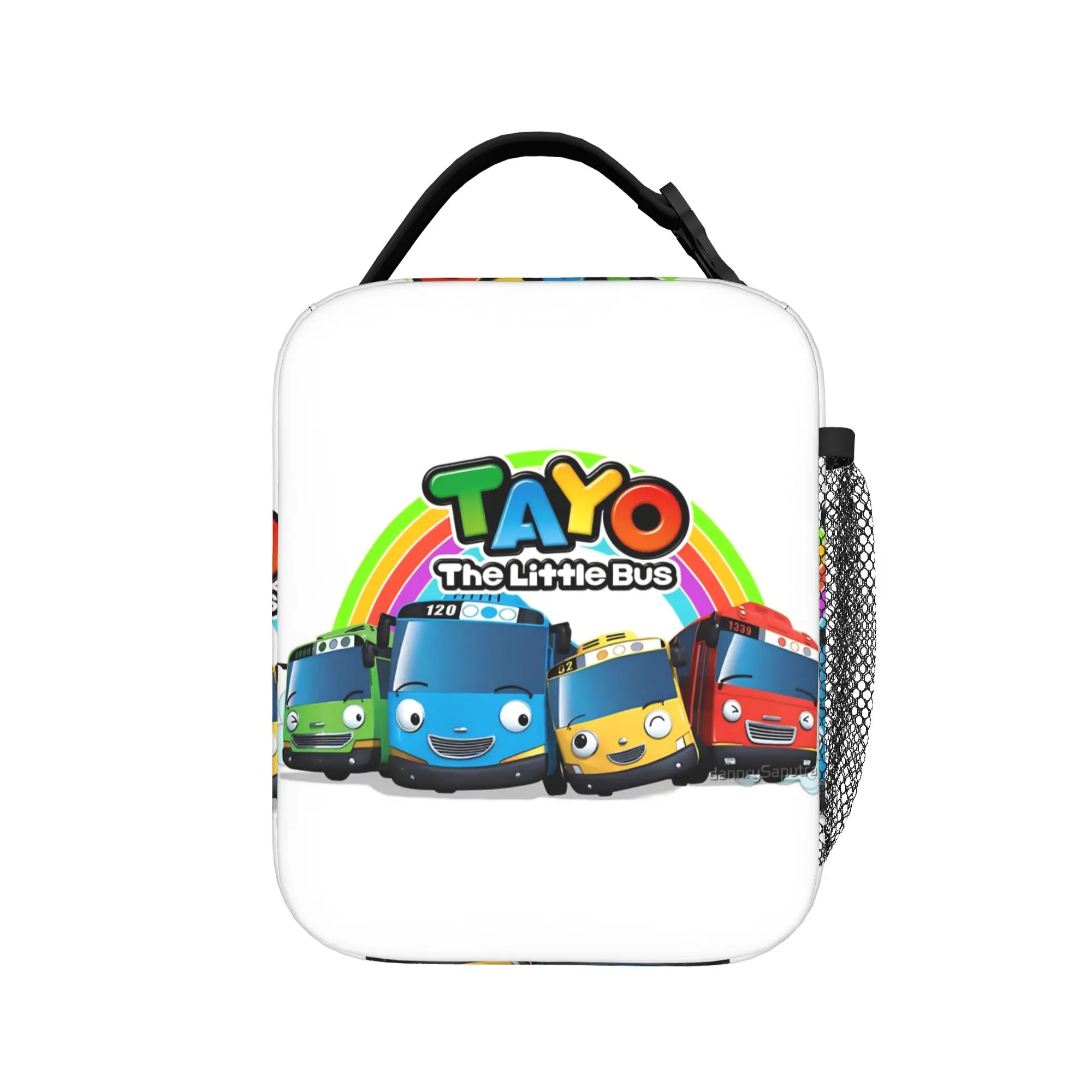 Tayo The Little Bus  Merch Insulated Lunch Bag For Travel  Food Container Portable Thermal Cooler Lunch Boxes