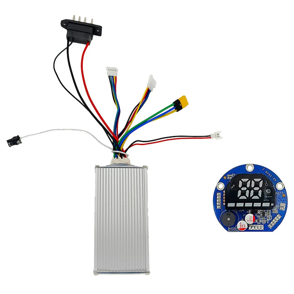 

36V Electric Scooter Controller Display Panel Set for HX For X6 Model and Wear Resistant Dashboard Replacement