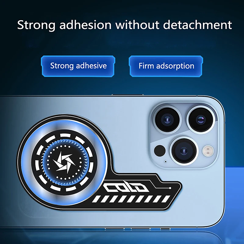 Cell Phone Cooler Plate Ultra-thin Radiator Heat Sink with Extended Cooling Area Radiating Sticker for Gaming Cooling Accessory