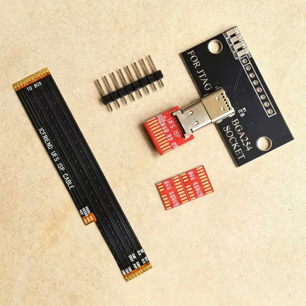 2026 NEW Original EASYJTAG BGA-254 ISP Adapters Upgrade type -c