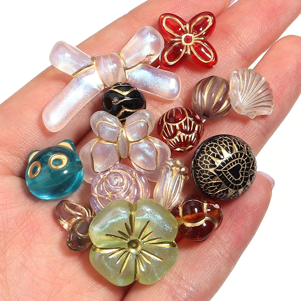 

50g/lot Mixed Classical Beads Acrylic Loose Spacer Beads for DIY Bracelet Beaded Material Jewelry Making Accessories Supplies