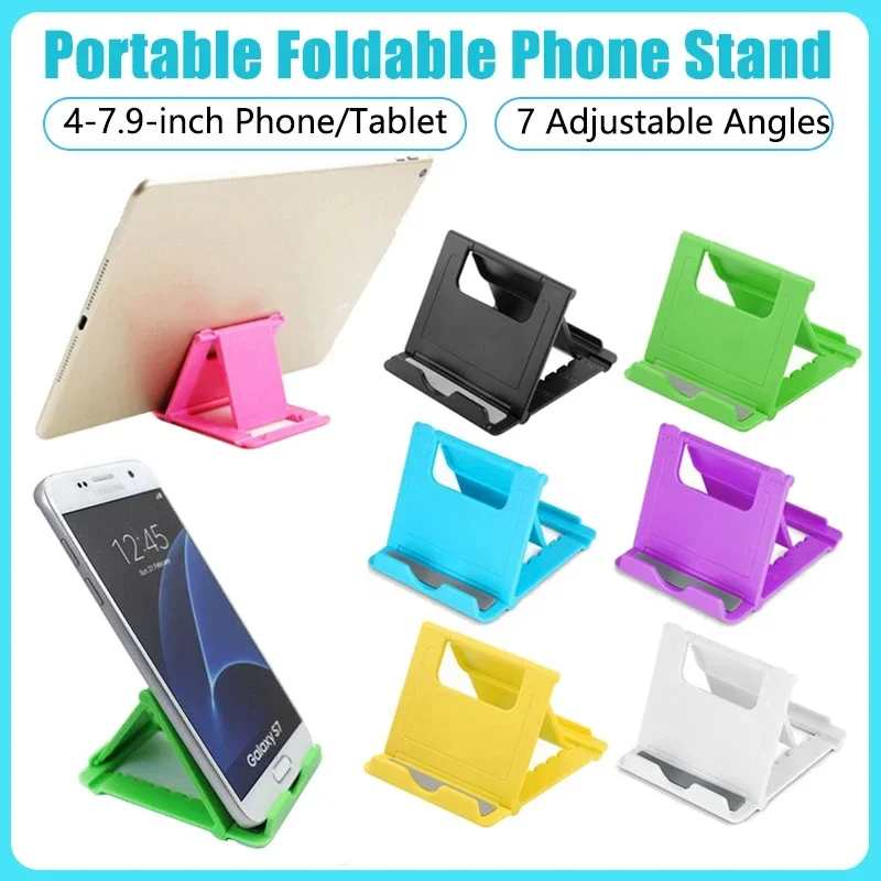 

【 Быстрая доставка】 Держатель для мобильного телефона Настольная настольная подставка Пластиковый настольный держатель для планшета Мини-портативный держатель Универсальный кронштейн