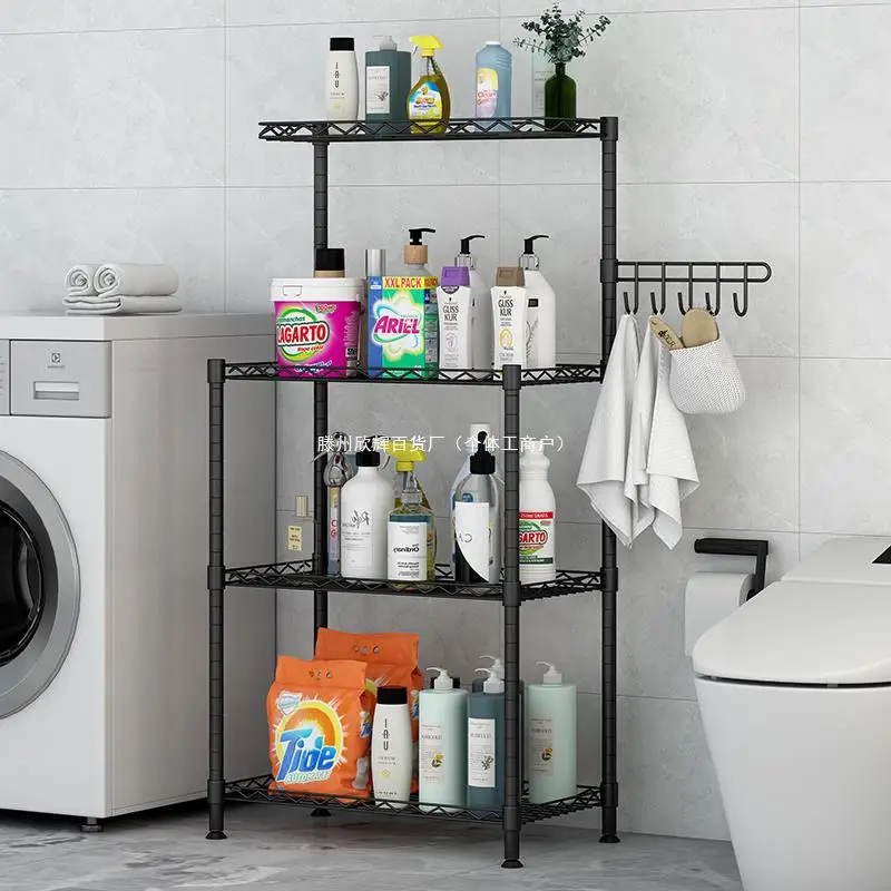 Bathroom shelves, floor-to-ceiling wrought iron corner shelves, toilet basin shelves, toilets, bedrooms