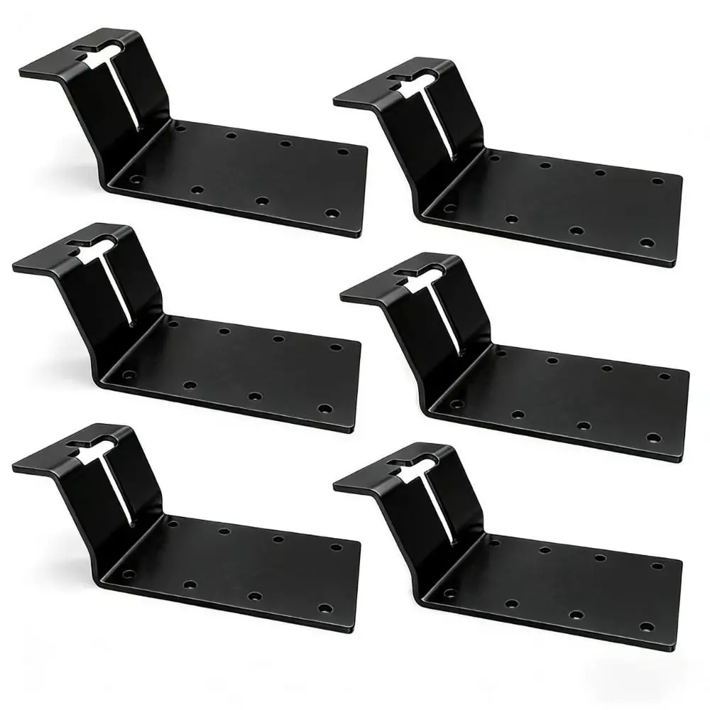 

Прочный 3-дюймовый кронштейн для крепления Т-образных стоек, железный, элегантный и минималистичный дизайн, вертикальный монтажный кронштейн, удобная опора