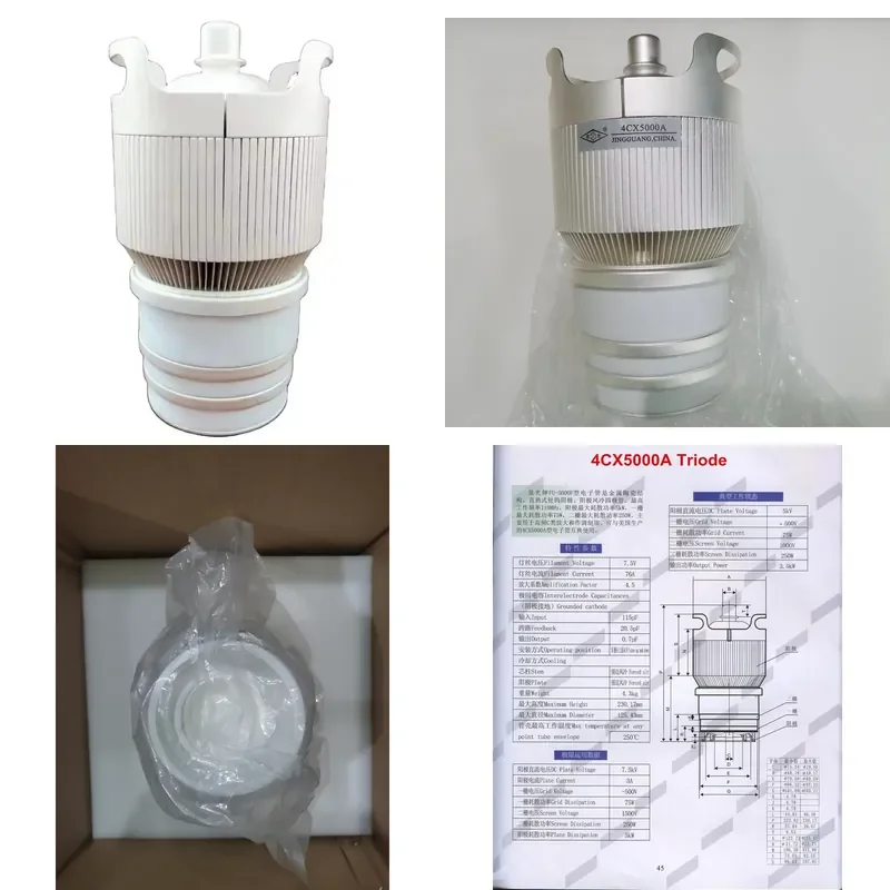 Electron Tube Triode Oscillation Vacuum Tube Power Grid Tube Electronique 4CX5000A