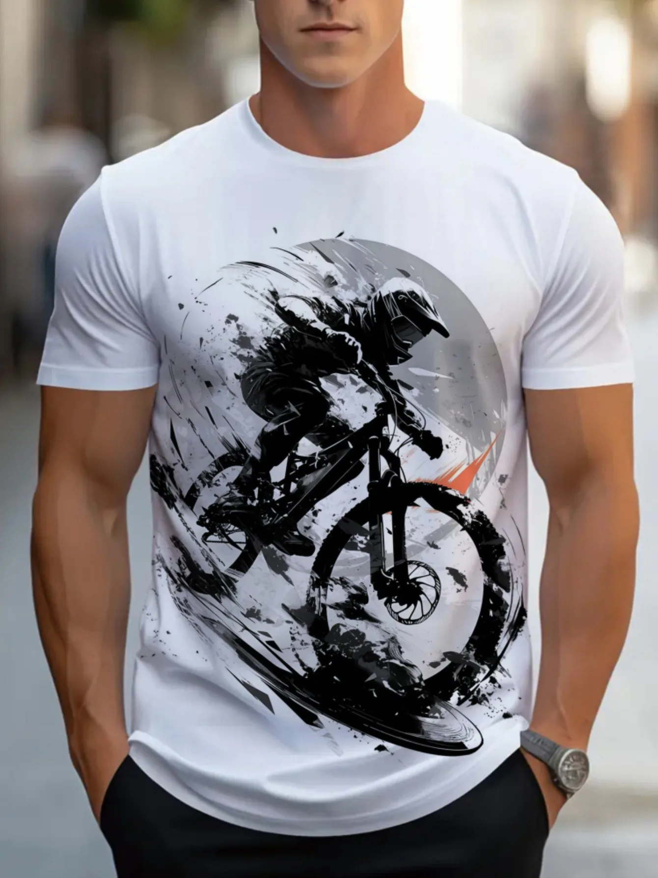 Cycling Graphic T-Shirt 1