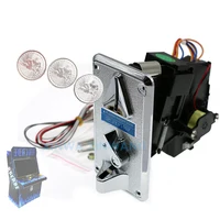Mecanismo Selector electrónico de aceptador de monedas con ranura de ficha de JY-100F para máquina expendedora, grúa de garra, juego de salón recreativo, piezas de Pinball