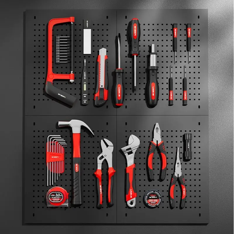 Household Tool Set Home Repair Electric Drill Toolbox