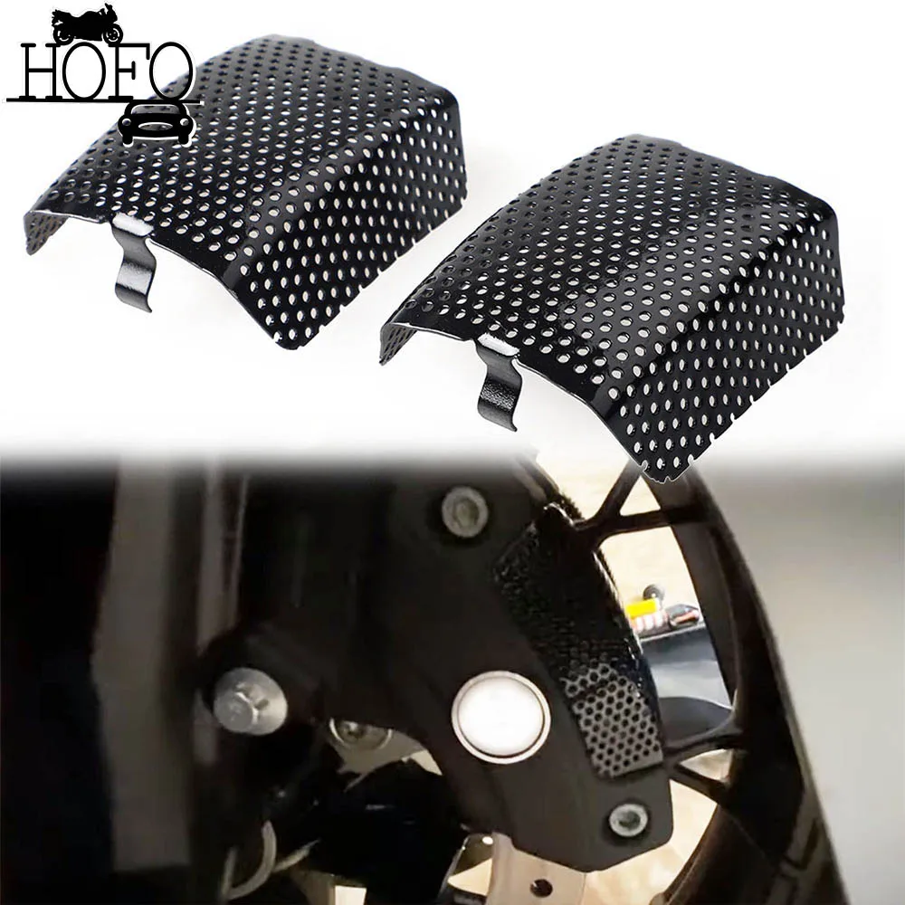 

For Touring/V-Rod Models 2008-2019 Motorcycle Front Caliper Screen Steel Inserts Cover 304 Stainless Steel