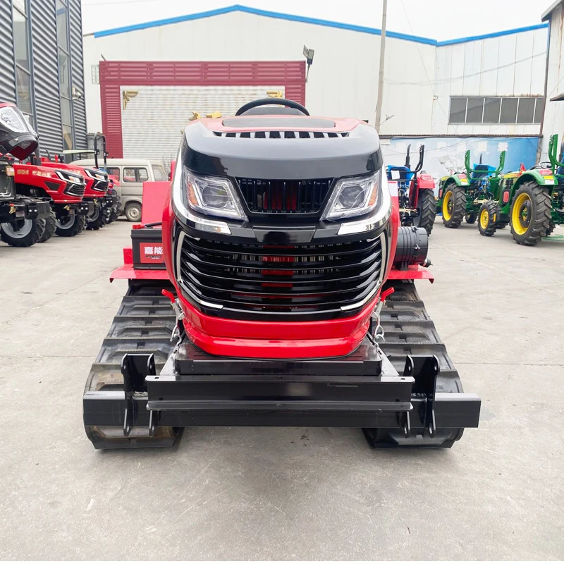

Customized For Export Only 60 HP Crawler Tractor Multifunctional Crawler Rotary Tiller High Power Agricultural Plowing Machine