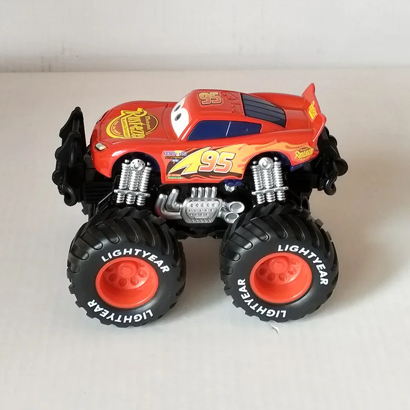 Ensemble de voitures Disney Pixar, figurines Lightning Mcqueen, Jackson Storm Mack, oncle camion, voitures à tirer, modèle poupée, jouet pour enfants, cadeau