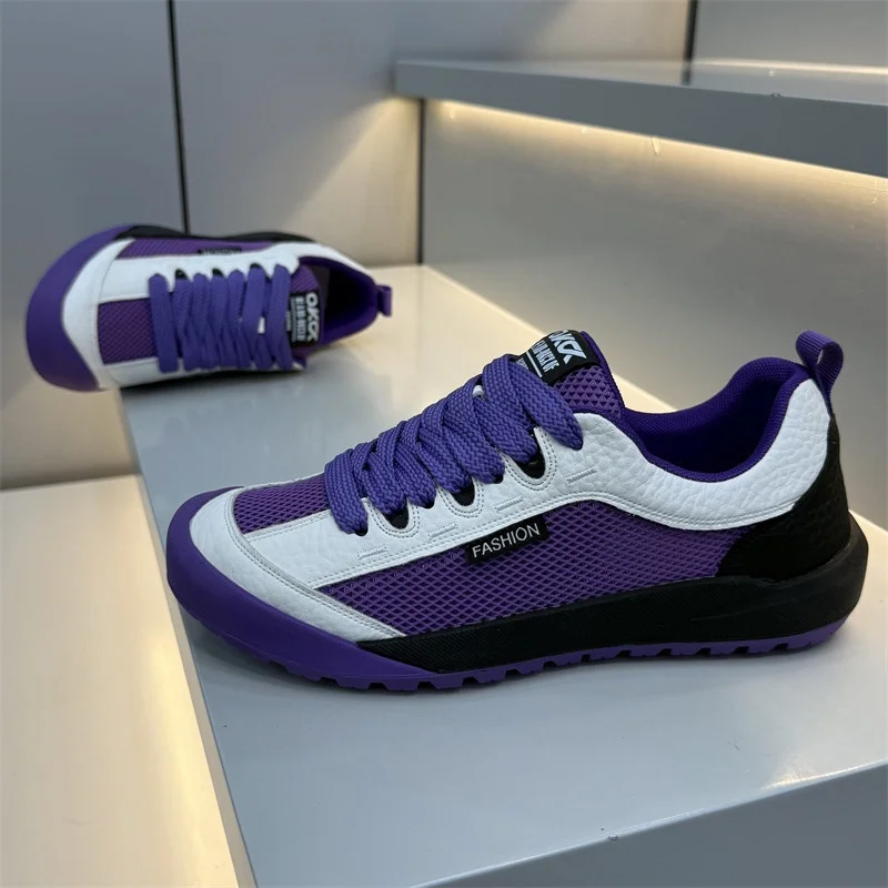 

Men Fashion Versatile Breathable Mesh Sneakers Lightweight Trendy Summer Casual Walking Sport Shoes