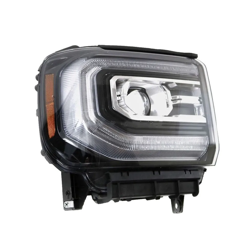 Pickup Auto Spare Body Part Car Front LED Head Light Lamp Headlight Headlamp for GMC Sierra 1500 2016 2017 2018