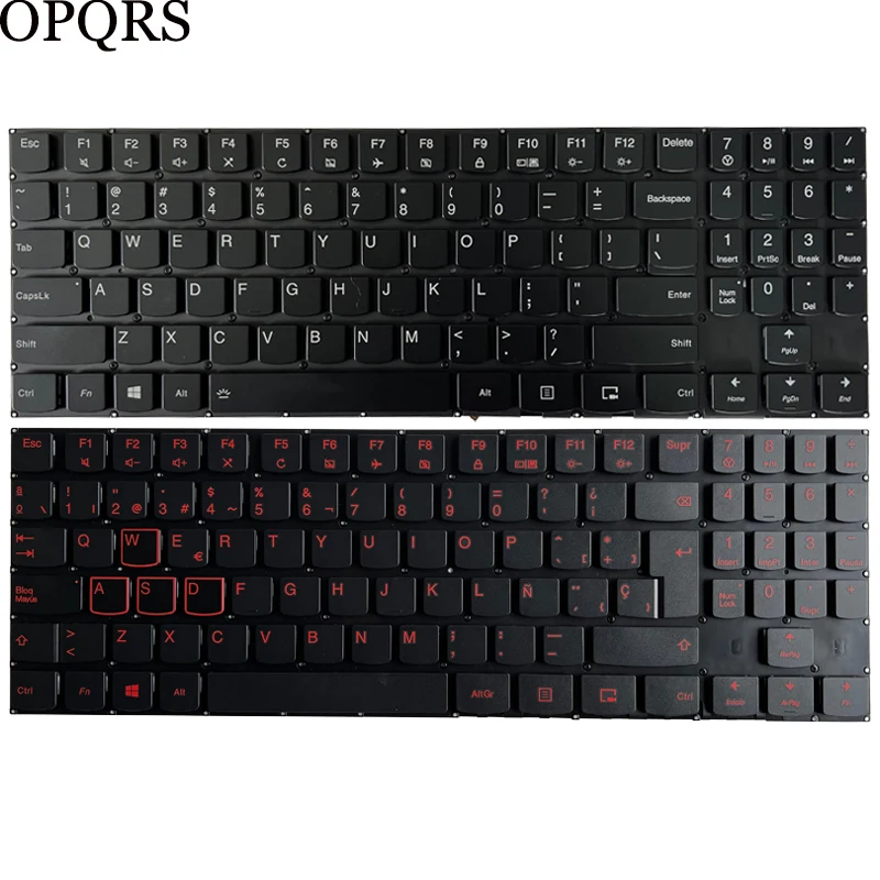 NEW Russian/US/UK/Spanish/Latin/niemiecki klawiatura laptopa dla Lenovo Legion Y540-15IRH Y540-17IRH Y545-PG0 Y530-15ICH Y7000P-1060