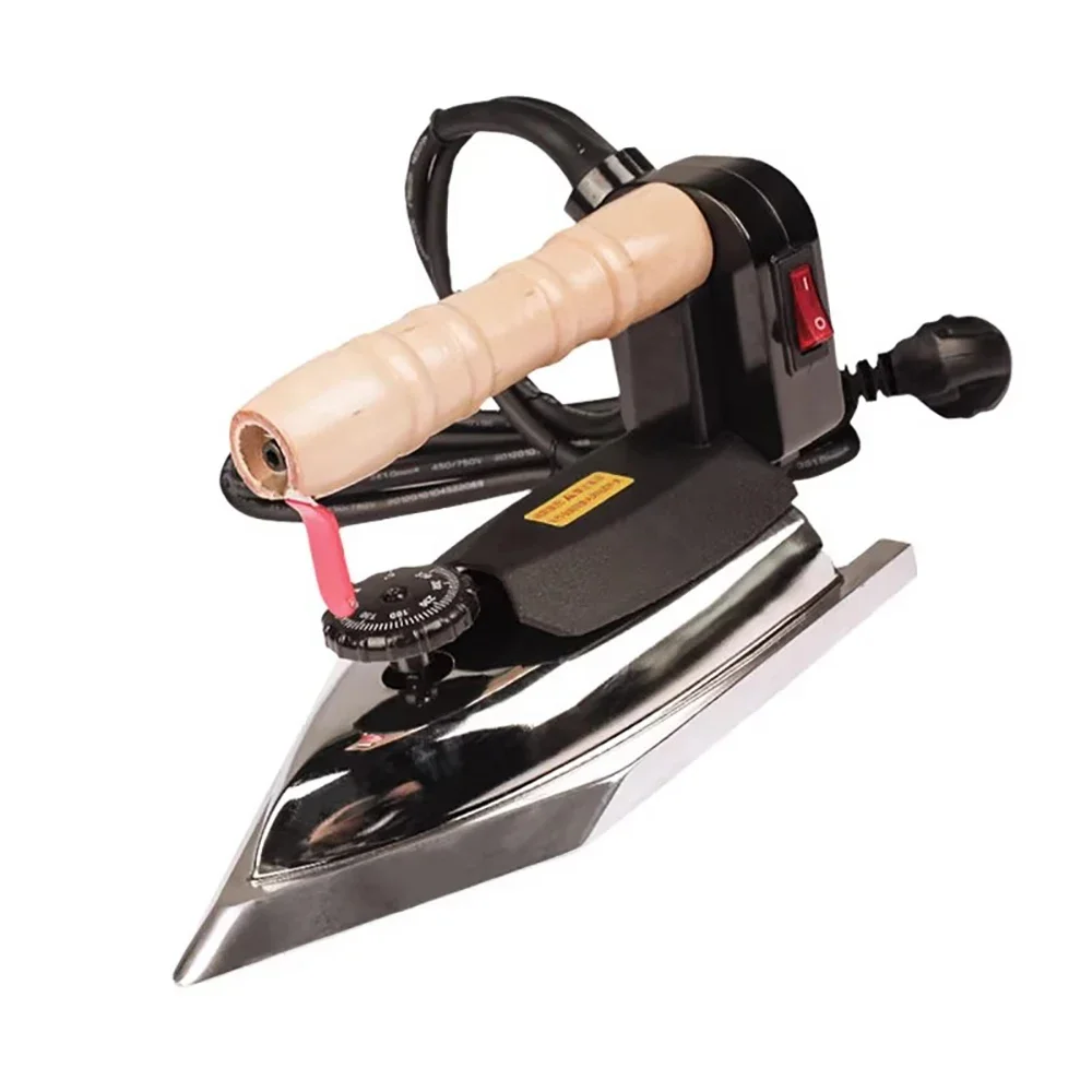 Professional Wood Veneer Iron with Adjustable Temperature 1500W, AC 220V, Special Shaped Soleplate for Veneer and DIY Projects