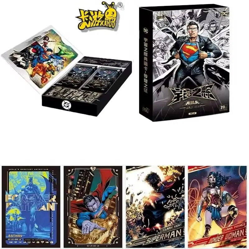 genuine-kayou-dc-card-‌the-radiance-of-the-universe-proof-of-legend-superman-batman-wonder-woman-movie-anime-collection-card