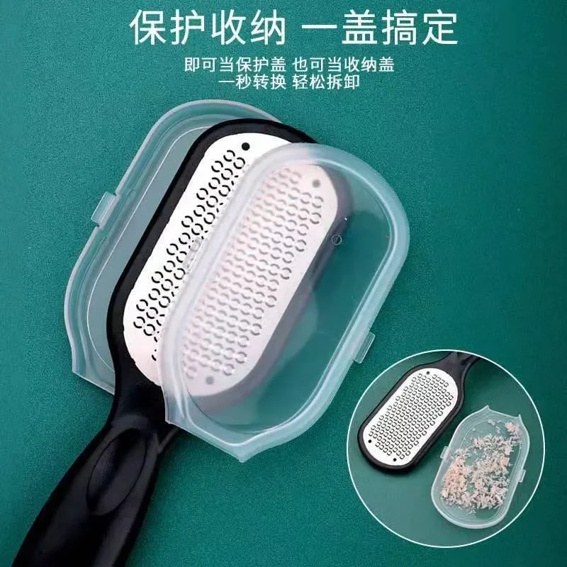 1 Pcs Professional Stainless Steel Callus Remover Foot File Scraper Pedicure Tools Dead Skin Remove for Heels Feet Care Products