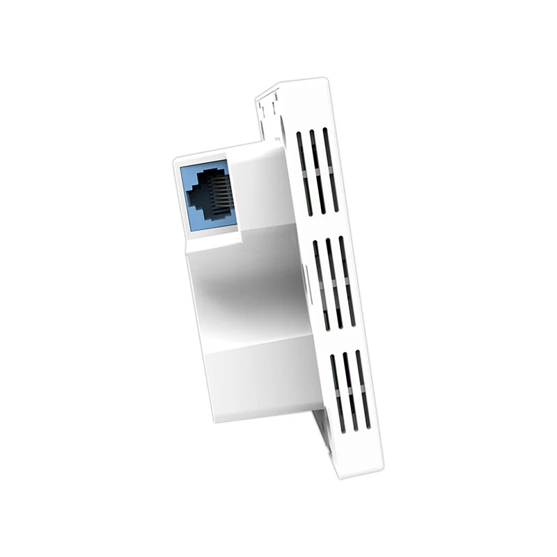 Router Wi-Fi do montażu na ścianie 48V PoE i MT7621 11ac Dual Band 1200mbps, punkt dostępowy Wi-Fi do montażu na ścianie, odpowiedni do hoteli, typ Fat AP.