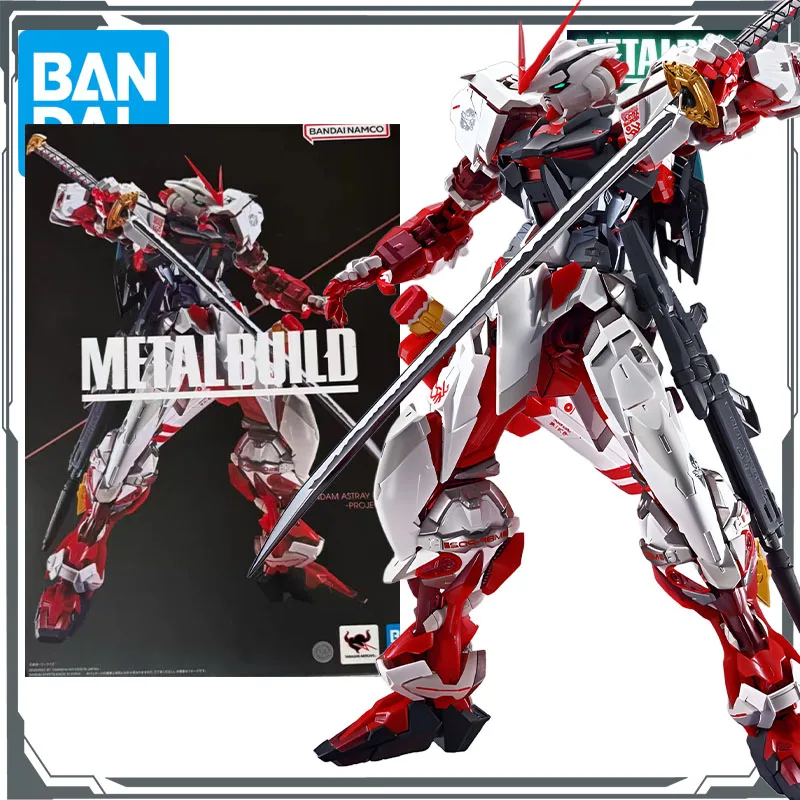 

Bandai Original Mobile Gundam METAL BUILD GUNDAM ASTRAY RED FRAME 180 мм Аниме Фигурки Игрушки для мальчиков Подарочная модель Украшения