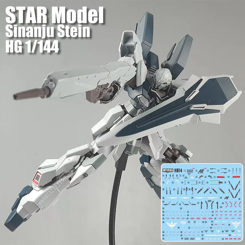 

Модель STAR Sinanju Stein HG 1/144 MSN-06S, комплект сборной модели, фигурки, игрушечный робот, пластиковые модели, наборы, подарки