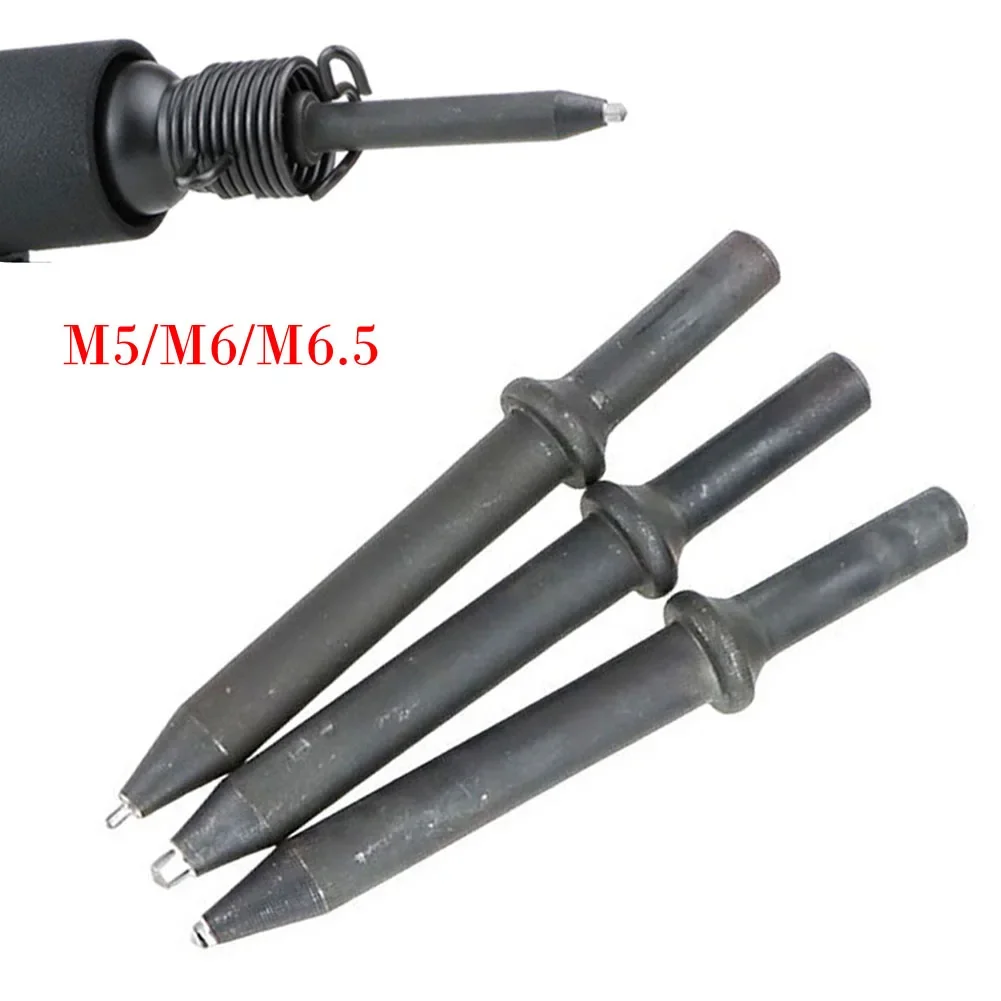 1 PC PNEUMATIC Rivet HEAD Air HAMMER ตะปูเครื่อง Solid Semi-Hollow M5 M6 M6.5 Air Chisel หัวชุดเครื่องมือ