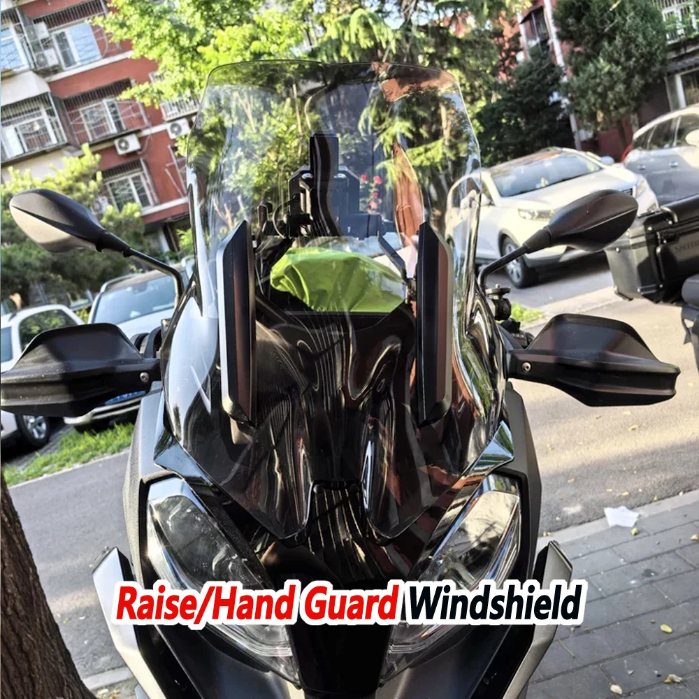 For BMW F 900 XR F900XR Raise Hand Guard Windshield handlebar windshield handguard brake handguard with raised windshield cover