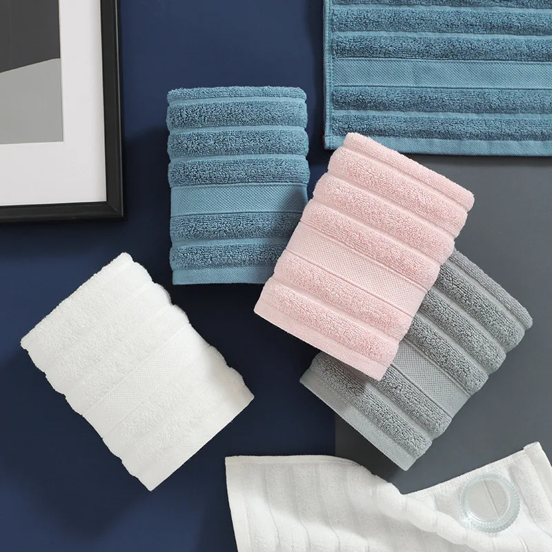 1pcs Household Solid color Pure Cotton Small Square Towel Children's Face Towel Soft and Absorbent Baby Hand and Face Towel