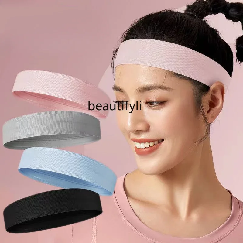 

N Sports women with sweat-absorbing non-slip hair towel running badminton fitness headscarf hair band antiperspirant belt