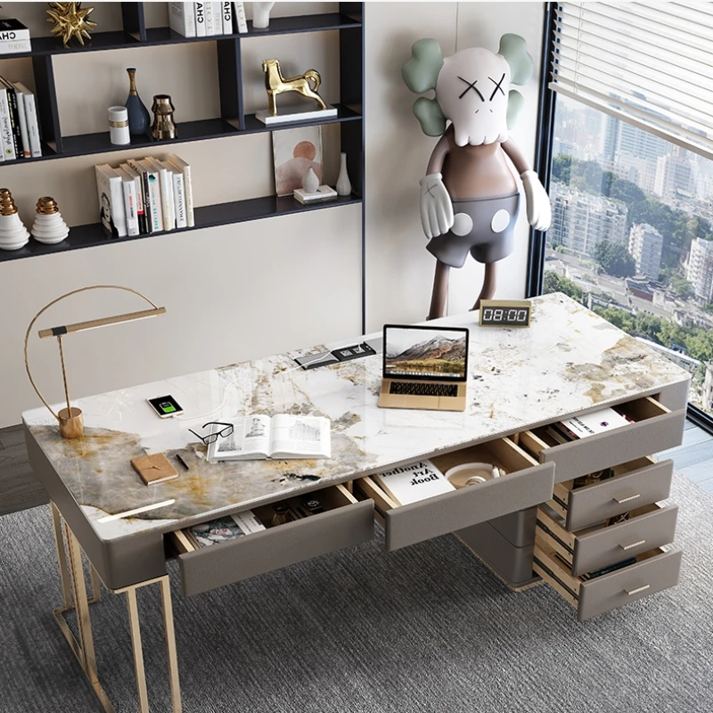 

Accessories Coffee Office Desk Writing Stand Study Office Desk Reception Modern Escritorios Para Casa Office Furniture MZ50OD