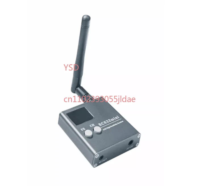 4.9G 5.8G 56CH RC832 Mini FPV Receiver Wireless Video Audio Receiver for RC Drones