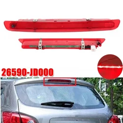 For Nissan Qashqai +2 J10 2007-2015 Car Lights Rear Brake 3RD Light High Mount Stop Lamp Additional Brake Lamp 26590-JD000