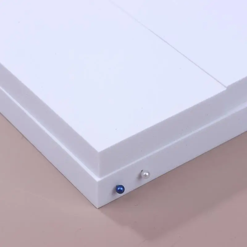 【E】Weiß/blaues Insekten-Steckbrett, doppelseitige kombinierte Teller aus EVA-Schaum, Pose-Insektenbretter, Schmetterlings-Spreizflügel – Detail 9