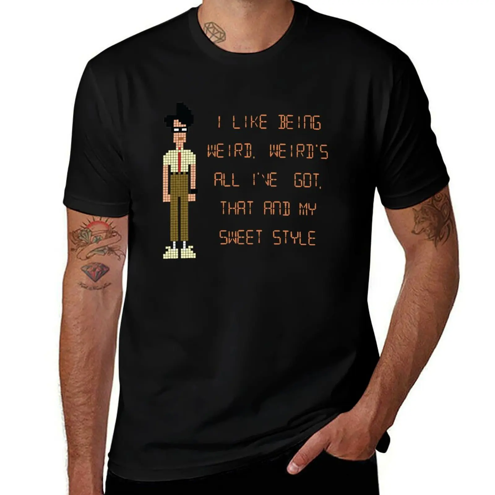 

The IT Crowd – I Like Being Weird T-Shirt t shirts cotton 100% man t shirts for men T-Shirt