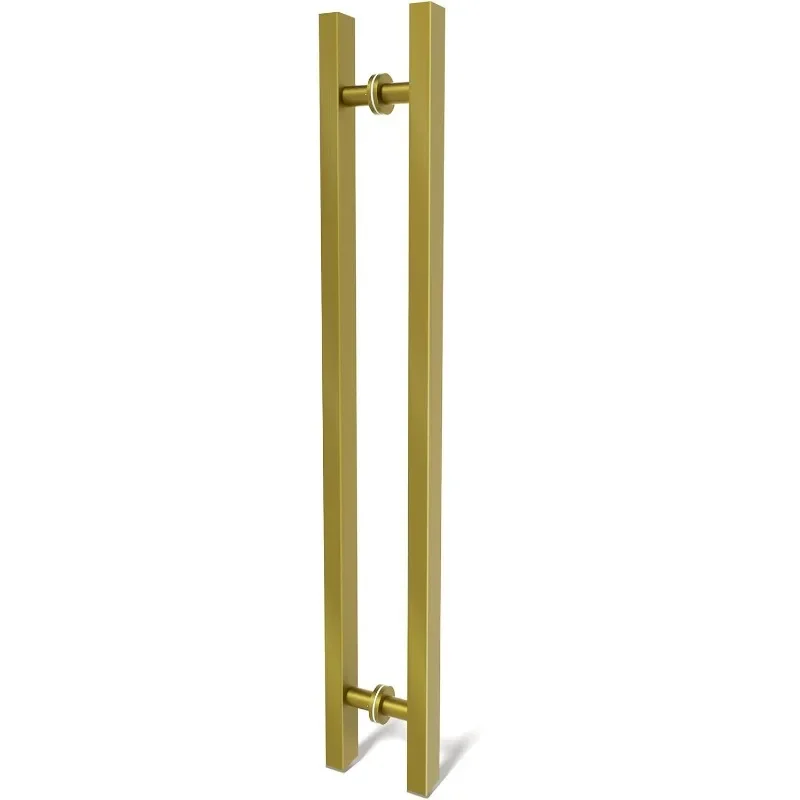 

36 inch Stainless Steel Door Handle Double Sided, Pull Push Sliding Barn Door Handle, Glass Shower Door Pull Handles